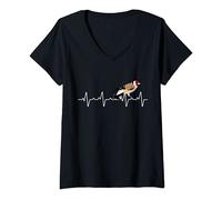 Mujer JILGUERO MACHO CANTO .JILGUERO MI CORAZÓN Camiseta Cuello V
