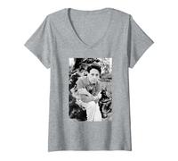 Mujer Jim Kerr Simple Minds Cantante Don't You por Virginia Turbett Camiseta Cuello V