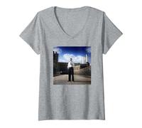 Mujer Jimmy Nail Aufwiedersehen Pet Actor Chris Duffy Fotografía Camiseta Cuello V