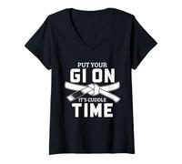 Mujer Jiu Jitsu Ponte Tu Gi En Es Tiempo De Abrazos BJJ Camiseta Cuello V