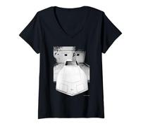 Mujer Joan Didion Autor Coche Deportivo Hollywood Por Julian Wasser Camiseta Cuello V