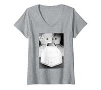 Mujer Joan Didion Coche Deportivo Hollywood 1968 Por Julian Wasser Camiseta Cuello V