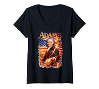 Mujer John Adams Camiseta Cuello V