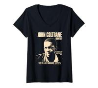 Mujer John Coltrane The Village Vanguard Nueva York 1961 Camiseta Cuello V