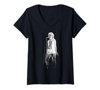 Mujer John Denver Cantante de Folk Estadounidense Rocky Mountain High 1976 Camiseta Cuello V