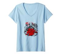 Mujer John Stuart Mill Liberty Filosofía Economía Camiseta Cuello V