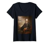 Mujer John Wesley Powell, Famous American Geolologist and Soldier Camiseta Cuello V