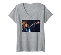 Mujer Jon Bon Jovi Cardiff Concierto Estos Días Tour 1995 Camiseta Cuello V