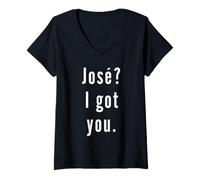 Mujer José? Te tengo. Camiseta Cuello V