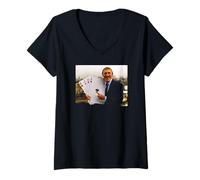 Mujer Juego de Bruce Forsyth Generation Juega Bien Tus Cartas Camiseta Cuello V