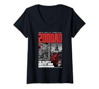 Mujer Juez Dredd Rogue Trooper Galaxy's Greatest Comic Retro Camiseta Cuello V