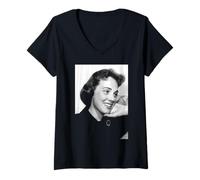 Mujer Julie Andrews El Sonido de la música Mary Poppins Actriz Camiseta Cuello V