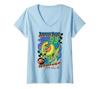 Mujer Jurassic Park Say It Don’t Spray It 93 Camiseta Cuello V