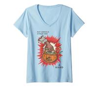 Mujer Jurassic World Ray Arnold Could Use A Hand Camiseta Cuello V