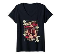 Mujer Just Here For The Pot :-: Cool Poker Player Design Camiseta Cuello V