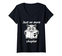 Mujer Just One More Chapter Camiseta Cuello V