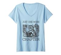 Mujer Just One More Chapter Camiseta Cuello V
