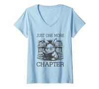 Mujer Just One More Chapter Camiseta Cuello V