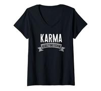 Mujer Karma regula esto ya | Karma Camiseta Cuello V