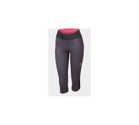 Mujer Karpos Quick Print W 3/4 Pant (Negro/rosa fluo)
