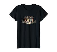 Mujer Kati Katherina Nombre Nombre Regalos Katy Katherina Camiseta gráfica económica