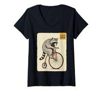 Mujer Kawaii Anime Manga Otaku Samurai Japan Ramen Y2K Cyberpunk Camiseta Cuello V