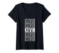 Mujer Kevin Camiseta Cuello V