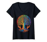 Mujer Kindness Peace Equality Love Inclusion Hope Diversity Camiseta Cuello V