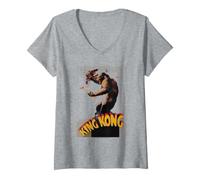 Mujer King Kong Camiseta Cuello V