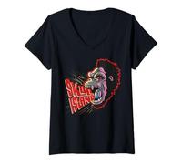 Mujer King Kong Skull Island MonsterVerse Bestia Urbana Modo Gorila Camiseta Cuello V