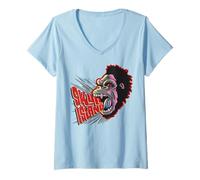 Mujer King Kong Skull Island MonsterVerse Urban Gorilla Beast Mode Camiseta Cuello V