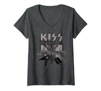 Mujer KISS - Leyendas del Rock Camiseta Cuello V