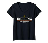 Mujer Koblenz Germany/Deutschland Camiseta Cuello V