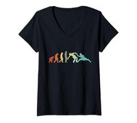 Mujer Kung Fu Judo Judoka Taekwondo Ju-Jutsu Karate Kung-Fu Camiseta Cuello V