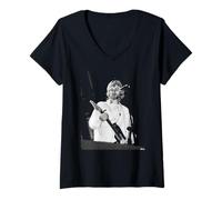 Mujer Kurt Cobain Nirvana en Vivo en la Lectura del incesticiidio 1992 Camiseta Cuello V