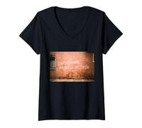 Mujer L’Arte È MORTA Venezia È LA SUA TOMBA - Venice Italy VENEDIG Camiseta Cuello V