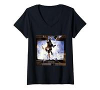 Mujer La Banda de música AC/DC explota tu Video Arte Camiseta Cuello V