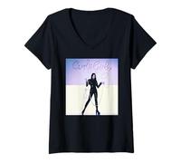 Mujer La cantante pop de los 90 Betty Boo Doin The Do de Simon Fowler Camiseta Cuello V