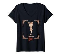 Mujer La chica del espectáculo de cabaret de Betty Boop Camiseta Cuello V