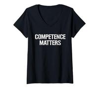 Mujer LA Competencia Importa LA MERITOCRACIA Camiseta Cuello V
