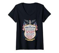 Mujer La Constitución no es un Instrumento para el Gobierno Camiseta Cuello V