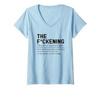 Mujer La cotización de humor de la definición de puta Camiseta Cuello V