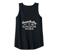 Mujer La educación en el hogar es Kingdom Work, una madre cristiana que estudia en casa Camiseta sin Mangas