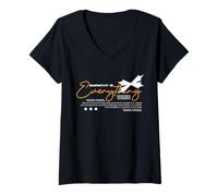 Mujer La empatía lo es Todo - Urban Typography Streetwear Camiseta Cuello V