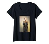Mujer La Estrella de telerrealidad Amber Rose RuPaul's Drag Race Michael Grecco Camiseta Cuello V