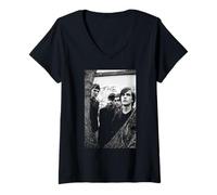 Mujer La Foto de la Banda Bluetones Espera Volar Rock Andy Willsher Camiseta Cuello V