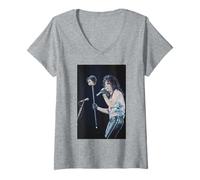 Mujer La gira de Alice Cooper Dolls Head Hey Stoopid en Wembley 1991 Camiseta Cuello V