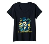 Mujer La importancia de ser Serio por Oscar Wilde Camiseta Cuello V