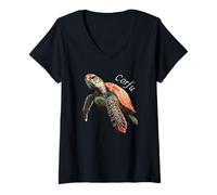 Mujer La Isla de Corfú Grecia Corfú Camiseta Cuello V