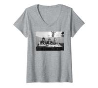 Mujer La Jam Paul Weller Todos Mod Contras Era Foto Martyn Goddard Camiseta Cuello V